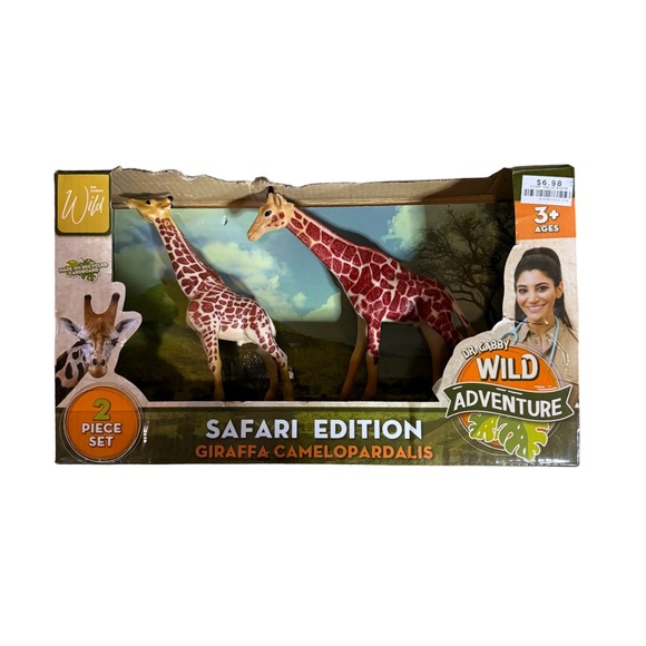 Dr. Gabby Wild Adventure Other - Dr. Gabby Wild Adventure‎ Giraffe Camelopardalis Safari Edition 2-Piece Set